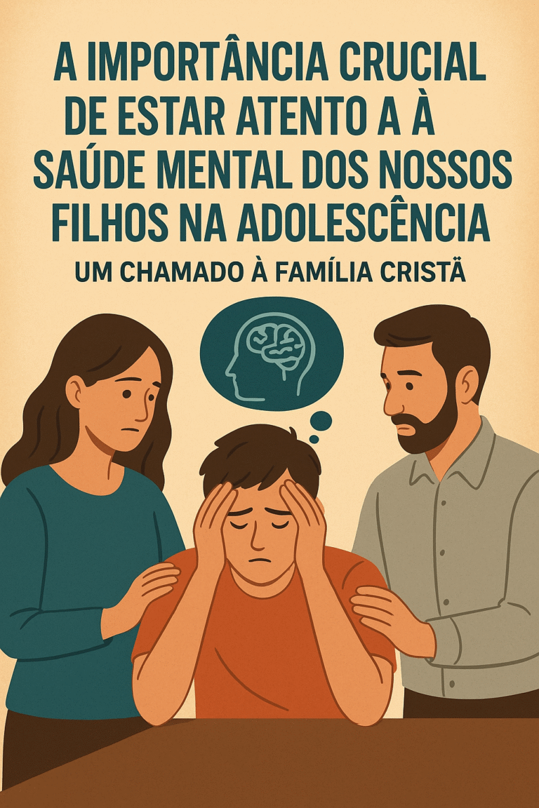 A Importância Crucial de Estar Atento à Saúde Mental dos Nossos Filhos na Adolescência
