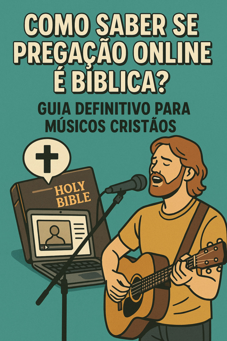 Como Saber se Pregação Online é Bíblica