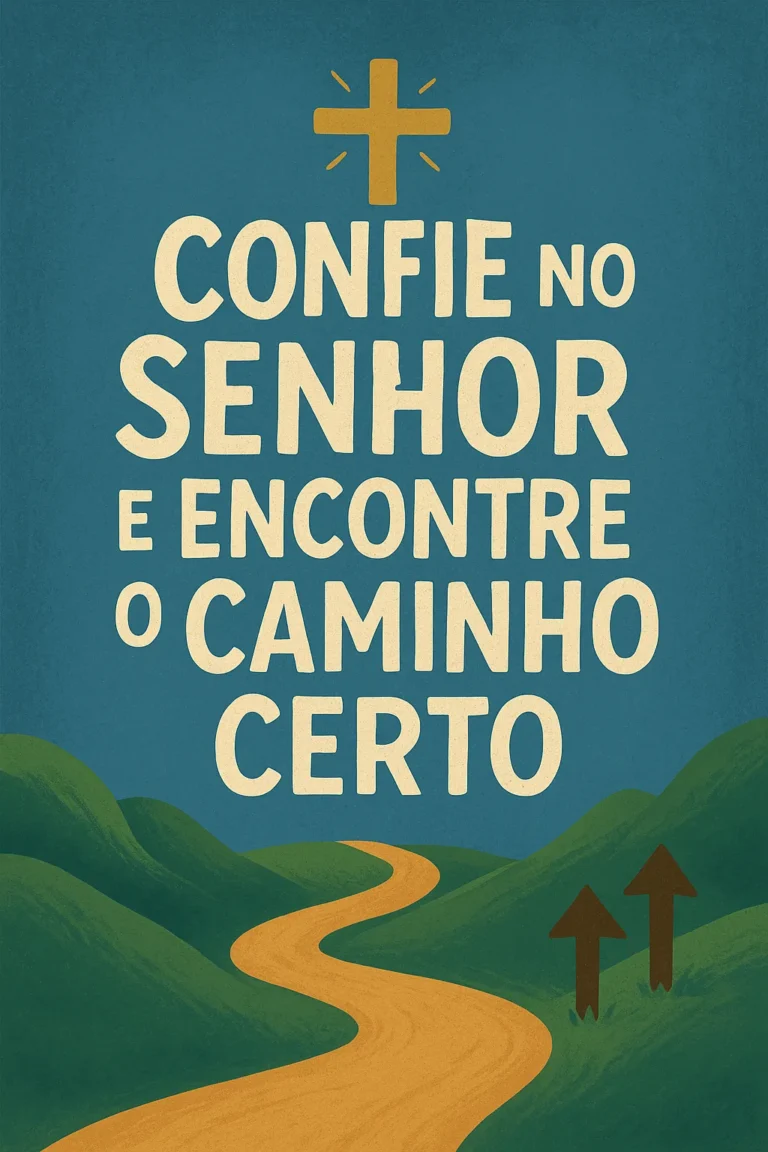 Confie no Senhor e Encontre o Caminho Certo