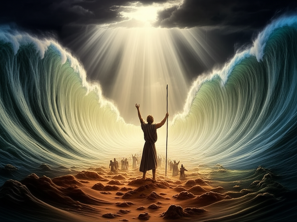 Quem Foi o Homem que Abriu o Mar? A História de Moisés e o Milagre no ...